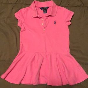 Polo pink dress 3T